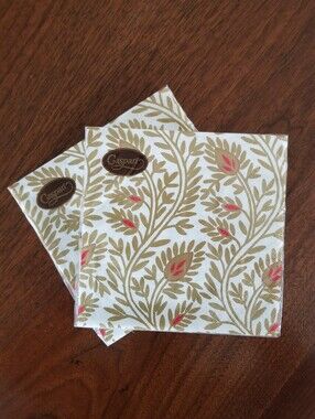 Caspari Dinner Luncheon Napkins - 2 Packages of 20
